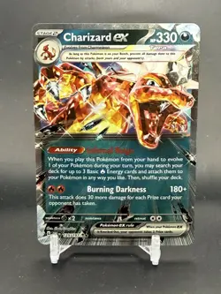 Pokemon TCG Charizard ex 125/197 Sv03: Obsidian Flames - Image 1