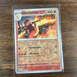 Pokemon TCG Charmeleon Scarlet & Violet-151 005/165 Reverse Holo Uncommon *151* - Image 1