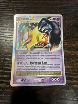 Pokemon TCG Giratina LV.X DP38 Diamond & Pearl Promo Holo - Image 1