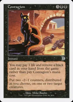 Magic the Gathering (mtg): DKM: Contagion - Image 1