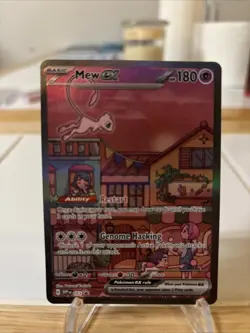 Mew EX 053 Scarlet & Violet Promo Holo Pokemon TCG Card NM Condition - Image 1