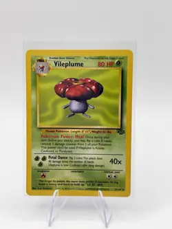 Vileplume 31/64 Jungle Regular VINTAGE POKEMON (LP) - Image 1