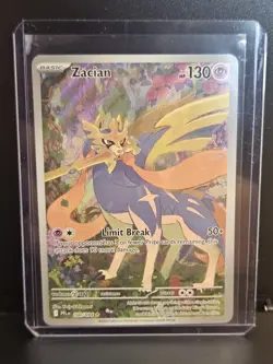 Pokemon TCG - Zacian 100/094 Me02: Phantasmal Flames Holo - Image 5