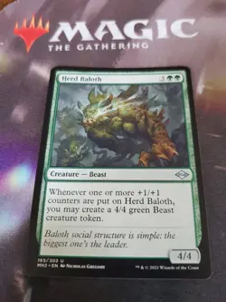 Mtg. Herd Baloth. Modern Horizons 2. Pack Fresh - Image 1