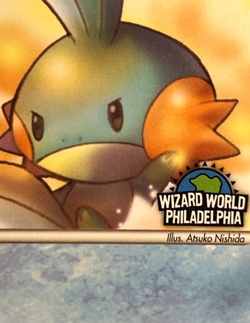 2005 Pokemon TCG Mudkip #56 (WOTC) Wizards World Philadelphia Promo - Image 3