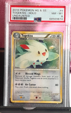 Pokemon Togekiss #9/90 (2010) Holo Foil HG & SS Undaunted GRADED CGC 8 - Image 1