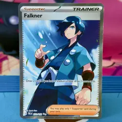 Falkner - 251/193 - Full Art Ultra Rare - Paldea Evolved - English - Pokemon - Image 1