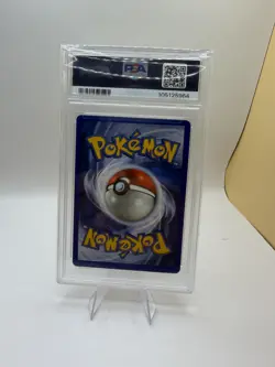 1999 POKEMON BASE SET SHADOWLESS #7 HITMONCHAN-HOLO PSA 8 - Image 2