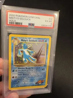Pokemon 2000 Misty's Golduck Holo 12/132 PSA 6 - Image 3