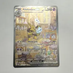 The Pokemon Company Alakazam ex 201/165 Scarlet & Violet 151 Rare Holo 310 HP - Image 1