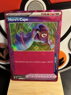 Pokemon TCG - Hero's Cape Ace Spec 152/162 Temporal Forces *Near Mint* - Image 1