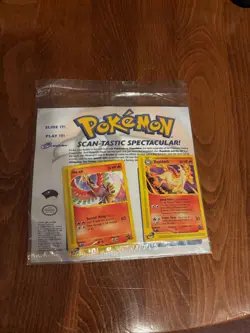 SEALED Pokemon TCG Scan-Tastic Spectacular e-Reader Series Ho-Oh Rapidash PROMO - Image 1