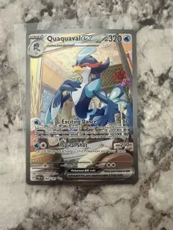 Paldea Evolved QUAQUAVAL EX Special Illustration Rare #260/193 Pokemon TCG - Image 2
