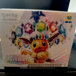 Pokemon TCG Prismatic Evolutions Elite Trainer Box ETB - Factory Sealed - Image 1