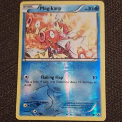 Pokemon TCG Magikarp 30/113 Legendary Treasures Basic 30HP Common Reverse Holo - Image 1