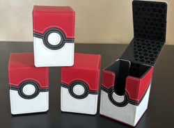 Pokemon Pokeball Alcove Flip Deck OUT OF BOX/UNUSED. PRICE REFLECTS PER ITEM. - Image 1