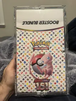 Pokemon 151 Booster Bundle Display Box Sealed Scarlet & Violet TCG With Case - Image 1