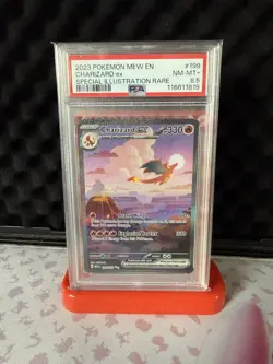 Pokemon TCG Charizard EX 199/165 Scarlet & Violet 151 SIR NM English - Image 1