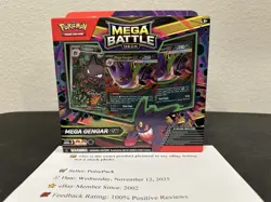 Pokemon Mega Gengar ex Battle Deck, Brand New, Factory Sealed, Haunter Promo - Image 2