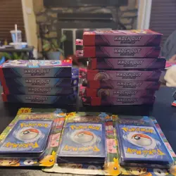 Lot (11) Pokemon Knock Out Collection Boxes Alakazam Chien-Pao SEALED w Bonus - Image 1