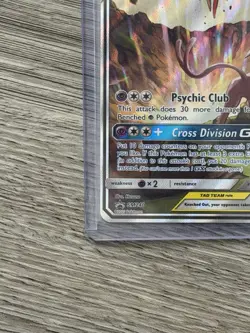 Espeon & Deoxys GX SM240 Promo Pokemon Sun & Moon Tag Team NM Condition - Image 5