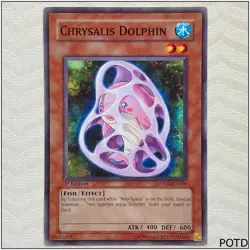 Chrysalis Dolphin - POTD-EN006 - Common 1st Edition Yugioh - Image 1