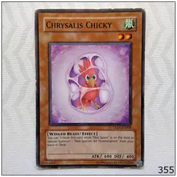 Chrysalis Chicky - TAEV-EN008 - Common Unlimited Yugioh - Image 1