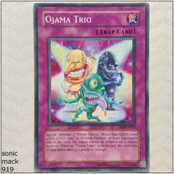 Ojama Trio - DP2-EN027 - Common Unlimited Yugioh - Image 1