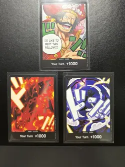ONE PIECE Your Turn With A Holo Is Like To Meet This Fellow Mint Lot Bundle Set - Image 1