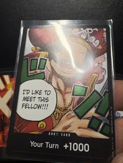 ONE PIECE Your Turn With A Holo Is Like To Meet This Fellow Mint Lot Bundle Set - Image 2