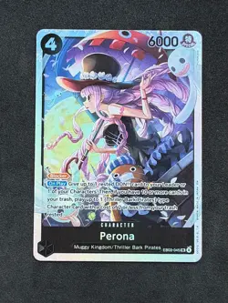 One Piece TCG - Perona EB03-045 SR Foil - The Heroines Edition NM - Image 1