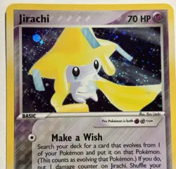 Pokemon Jirachi Holo Rare TCG Card 8/101 EX Hidden Legends LP - Image 3