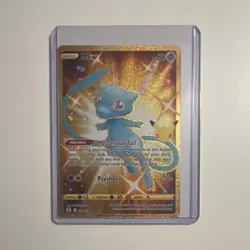 Pokemon TCG Mew Celebrations Secret Rare 025/025 Full Art Holo Promo Card - Image 1