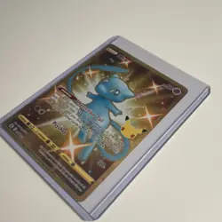 Pokemon TCG Mew Celebrations Secret Rare 025/025 Full Art Holo Promo Card - Image 3