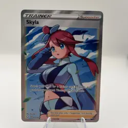 Skyla 072/072 Shining Fates Ultra Rare Card Near Mint NM Condition - Image 1