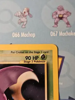 Pokemon TCG Crobat 1st Edition Holo Neo Revelation 04/64 Card - Image 4