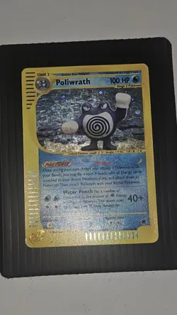 Poliwrath Expedition Base Set Rare Holo Pokemon TCG Card MP - Image 1