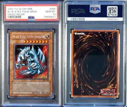 Blue Eyes Toon Dragon MRL-000 - PSA 10 - Magic Ruler - Yugioh Card - Image 1