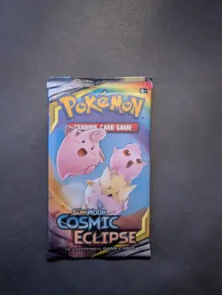 Pokemon Trading Card Game Sun & Moon Cosmic Eclipse Booster Pack 820650805899 - Image 1
