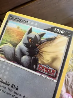 Pokemon TCG Poochyena Power Keepers 58/108 Reverse Holo Stamped Card - Image 2