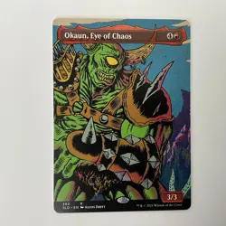 MTG Okaun, Eye Of Chaos Heads I Win Tails You Lose *Thick Stock* 2-sided NM/MT - Image 2