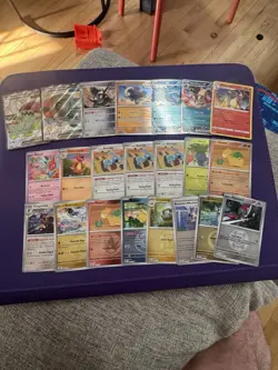 22 POKEMON CARD LOT OF FULL ARTS, REVERSES, CHARIZARD, ASCENDED HEROES - Image 1