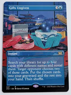 MTG - Gifts Ungiven Borderless - Double Masters 2022 - LP - Image 1