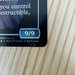 Krang, Utrom Warlord (Borderless) #221 (Foil) (NM) TMT Magic MTG - Image 2