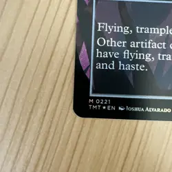 Krang, Utrom Warlord (Borderless) #221 (Foil) (NM) TMT Magic MTG - Image 5