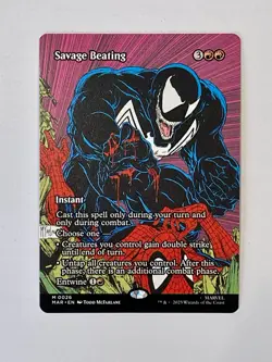 Savage Beating (Borderless) Marvel Universe Eternal-Legal Regular - Image 1