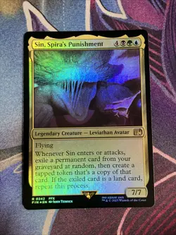 Sin, Spira's Punishment (Foil) Final Fantasy MTG English - Image 1