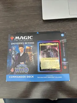 Magic: The Gathering - Doctor Who Commander Deck - Masters of Evil -New Open Box 195166228815 - Image 1