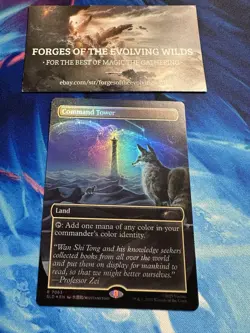 Command Tower Foil The Last Airbender Secret Lair 7063 - Image 1