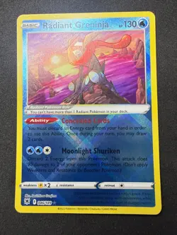 Radiant Greninja 046/189 | Astral Radiance Radiant Rare | Pokemon Cards | NM - Image 1